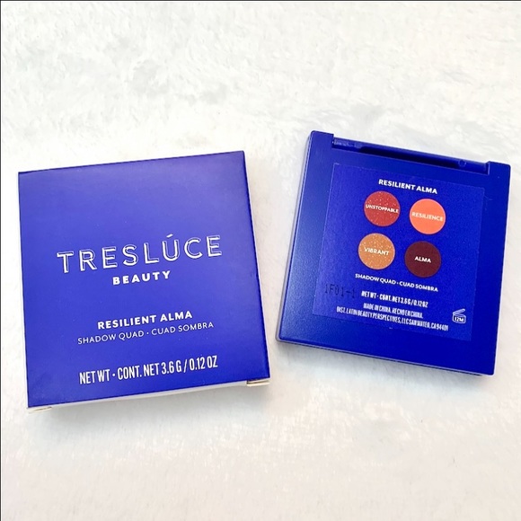 Treslรบce Beauty Resilient Alma Eyeshadow Quad New Clearance - Picture 3 of 3